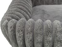 Lonni hundeseng Manchester Plysch 100 x 70 cm Grå - view: 3