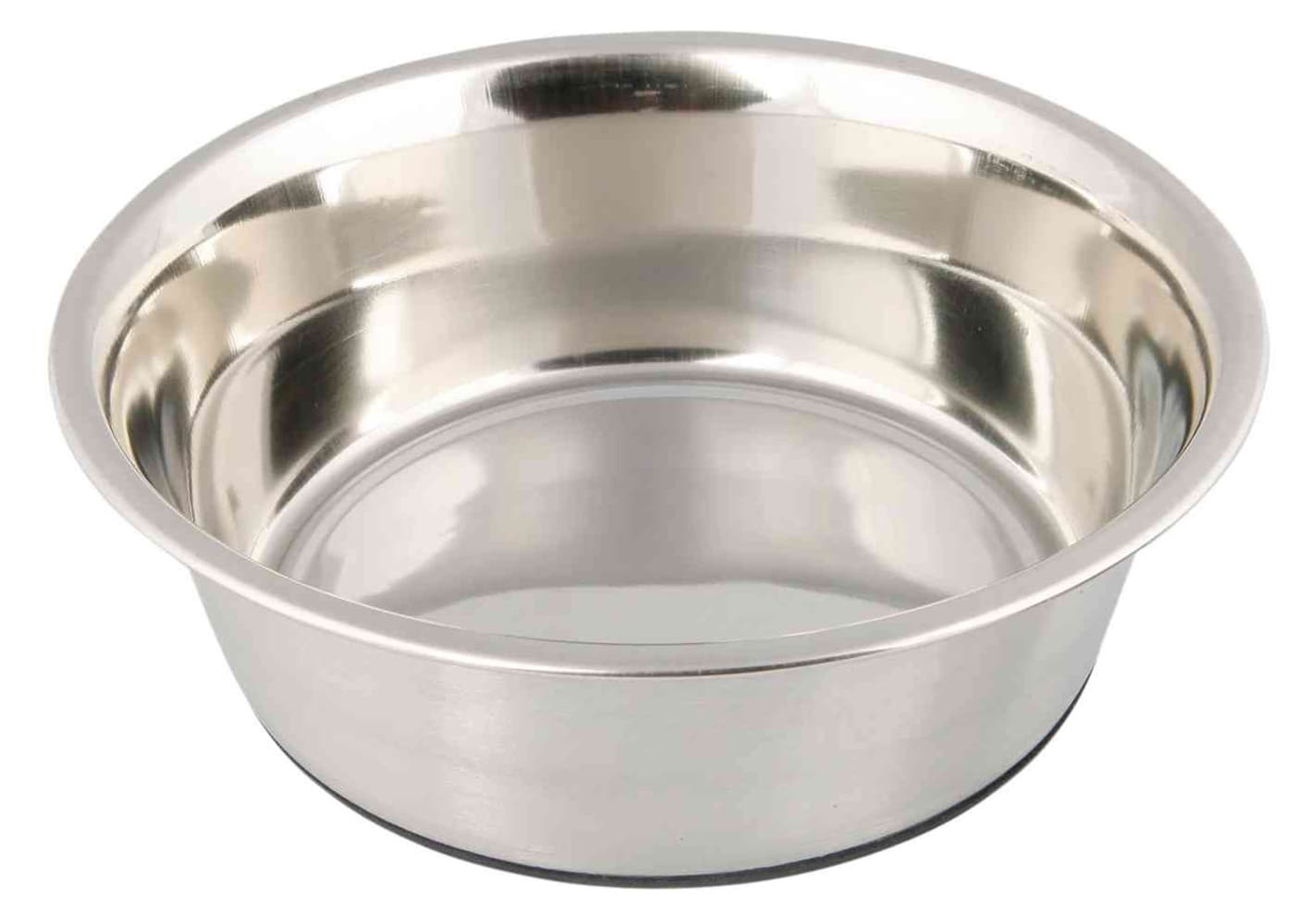 matskål Rustfri Gummi Antiskli 1 L 17 cm, view: 0