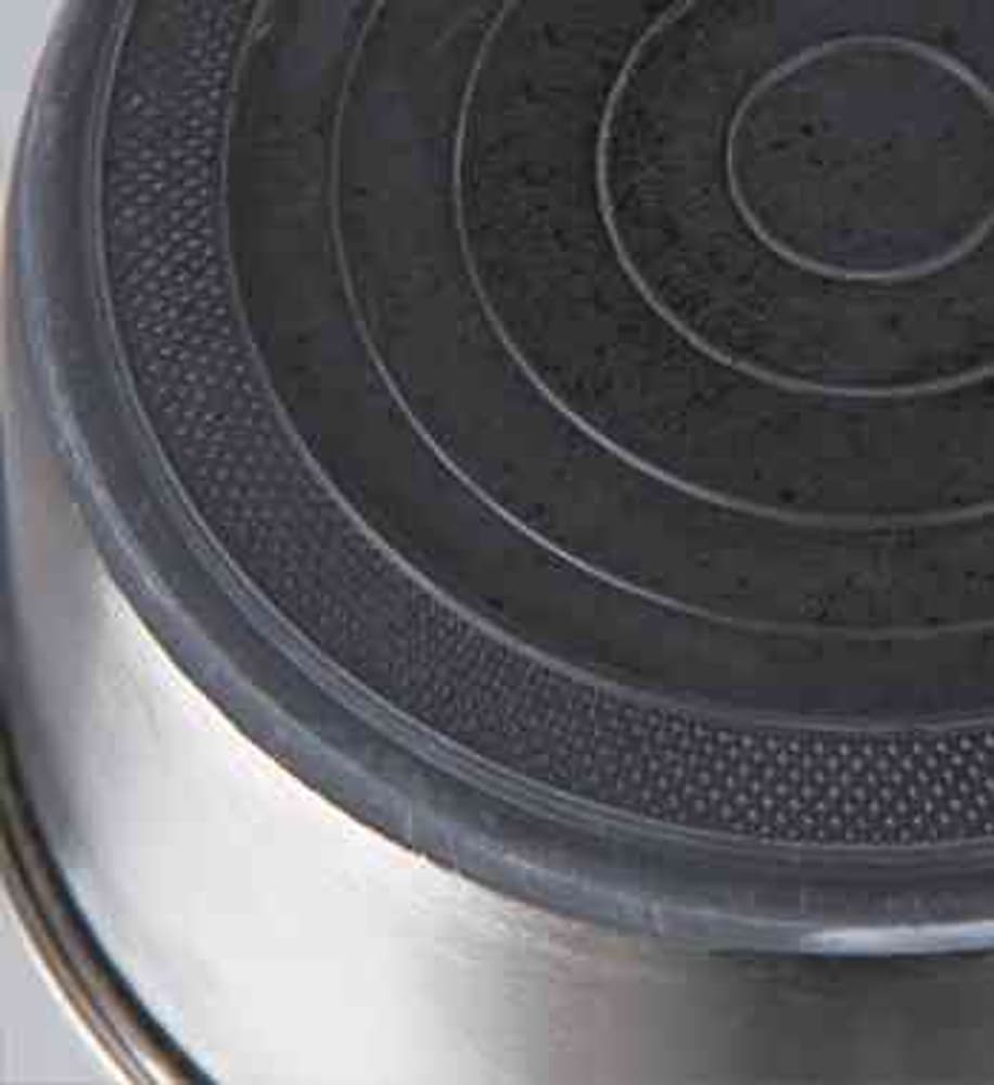 matskål Rustfri Gummi Antiskli 1,7 L 21 cm, view: 1