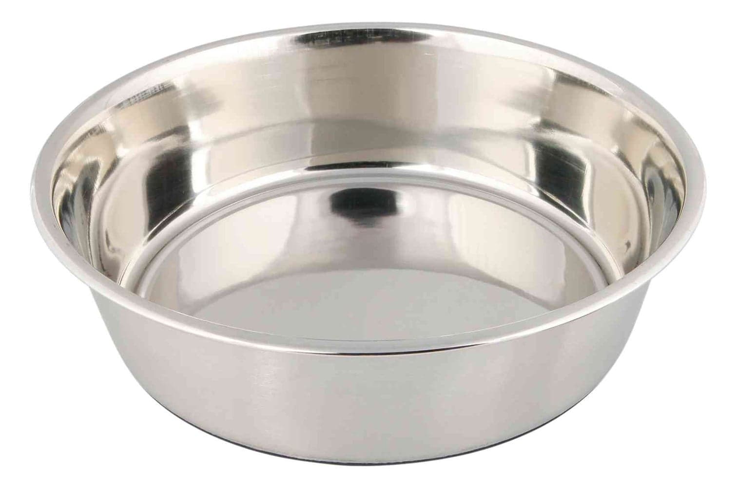 matskål Rustfri Gummi Antiskli 1,7 L 21 cm, view: 0