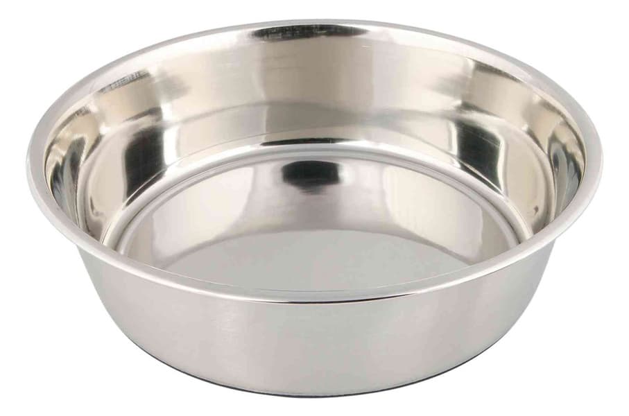 matskål Rustfri Gummi Antiskli 1,7 L 21 cm, view: 0