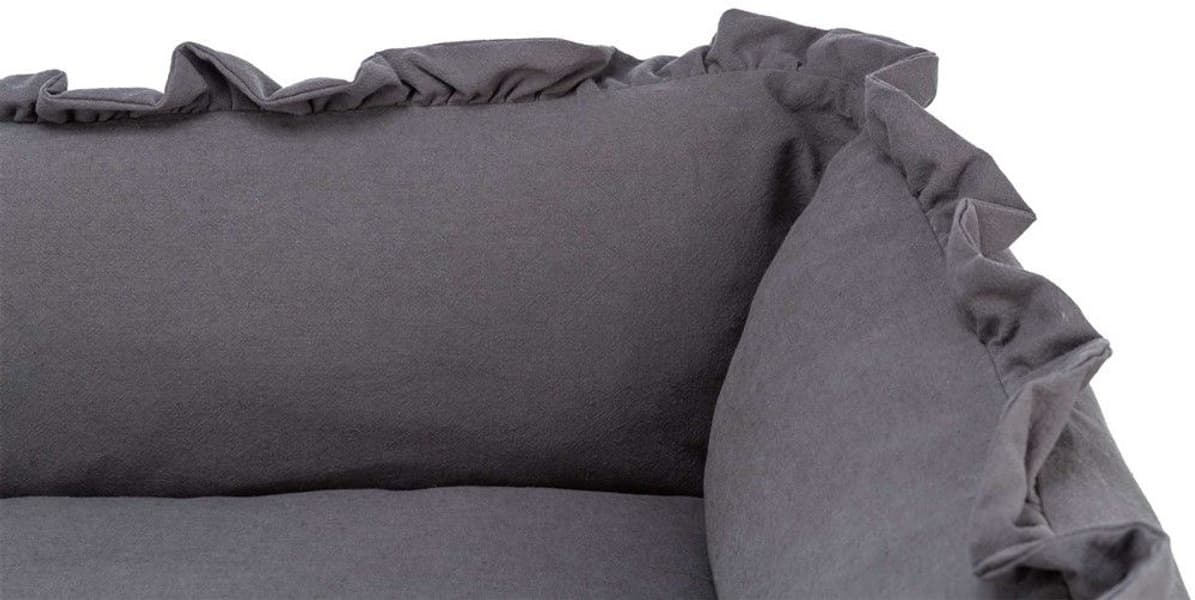 Amelie hundeseng Rektangulær 80x60 cm Mørkegrå, view: 2