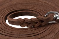 Rustic Råläder Spårlina 10 m/8 mm Mörkbrun - view: 1