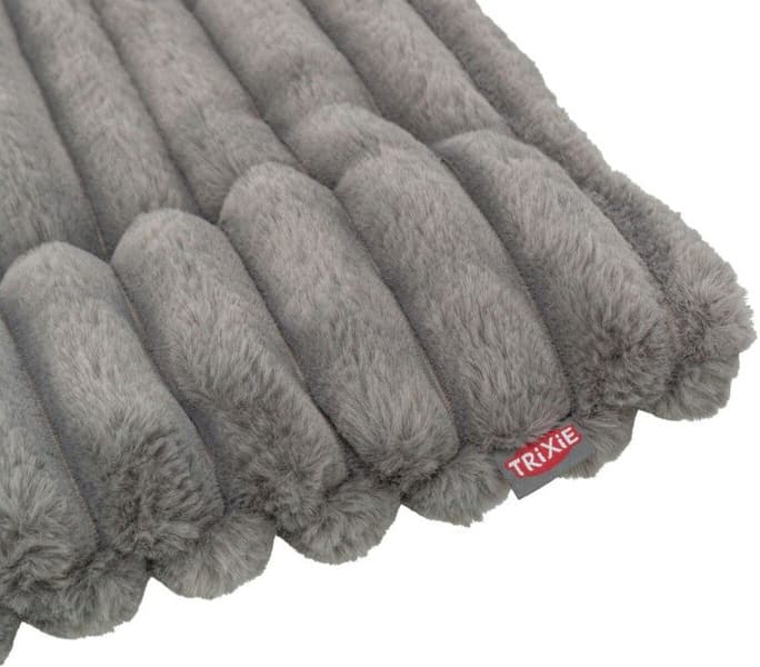 Lonni liggeteppe Manchester Plysch 130 x 90 cm Grå, view: 3