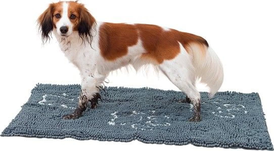 Smussabsorberende Teppe Vanntett Non-slip bunn 100 x 70 cm Grå, view: 1