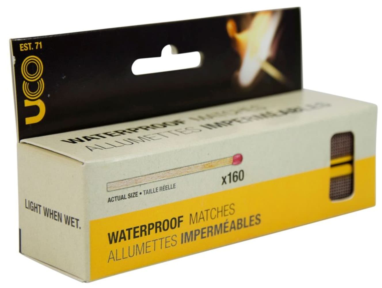 UCO Waterproof Matches 4-pack, view: 0