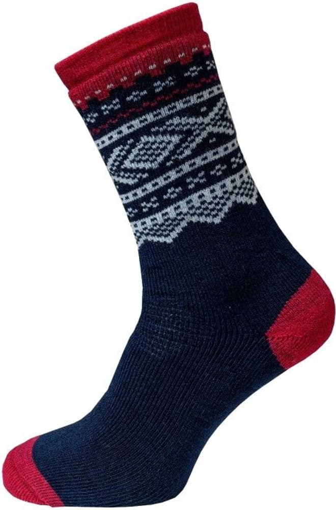 Marius Sock New Navy/Ulvang Red/Vanilla, view: 0
