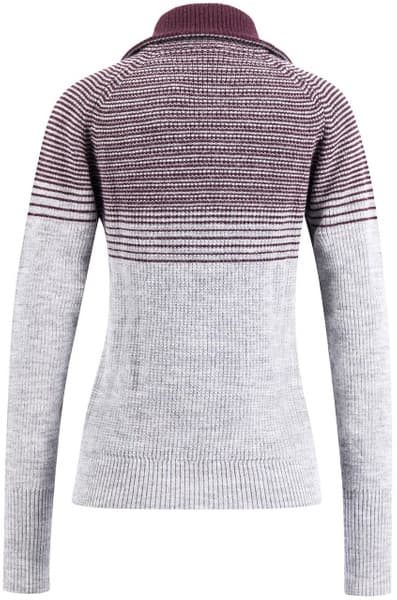 Alta Half Zip Ws Grey Melange/Fig, view: 2