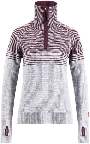 Alta Half Zip Ws Grey Melange/Fig, view: 1