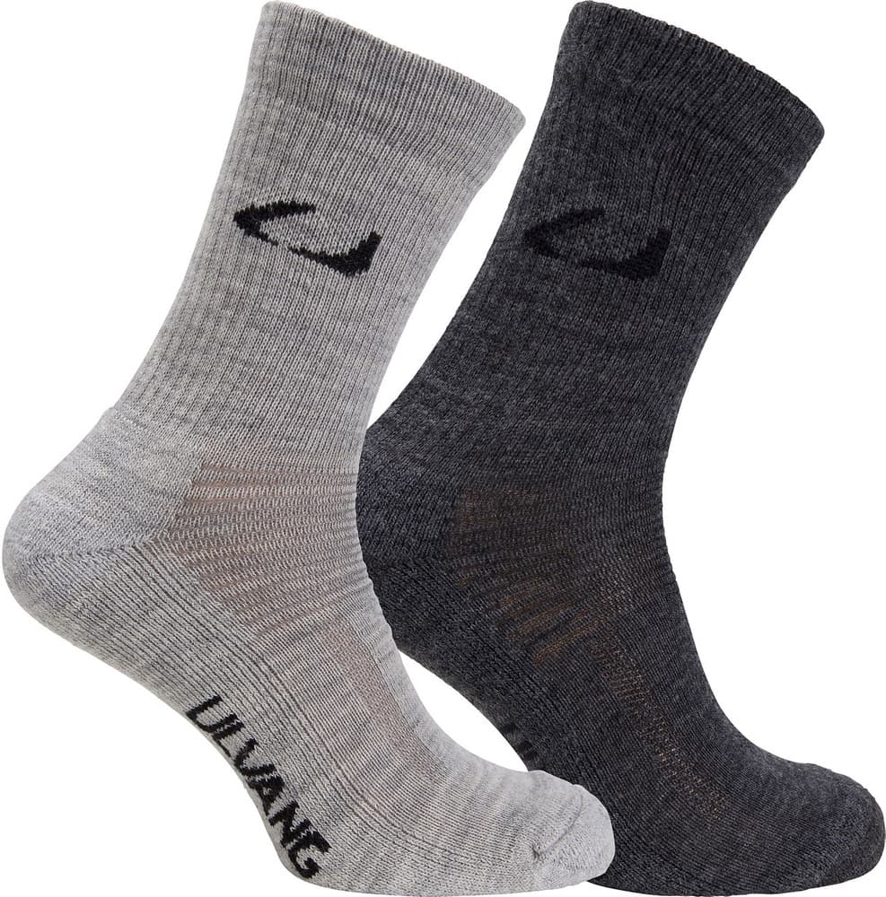 Allround 2-pack Charcoal melange/Grey melange, view: 0