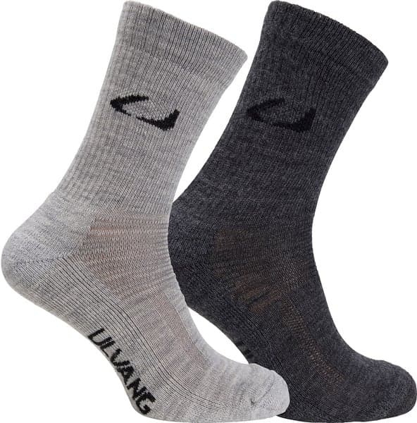 Allround 2-pack Charcoal melange/Grey melange, view: 0