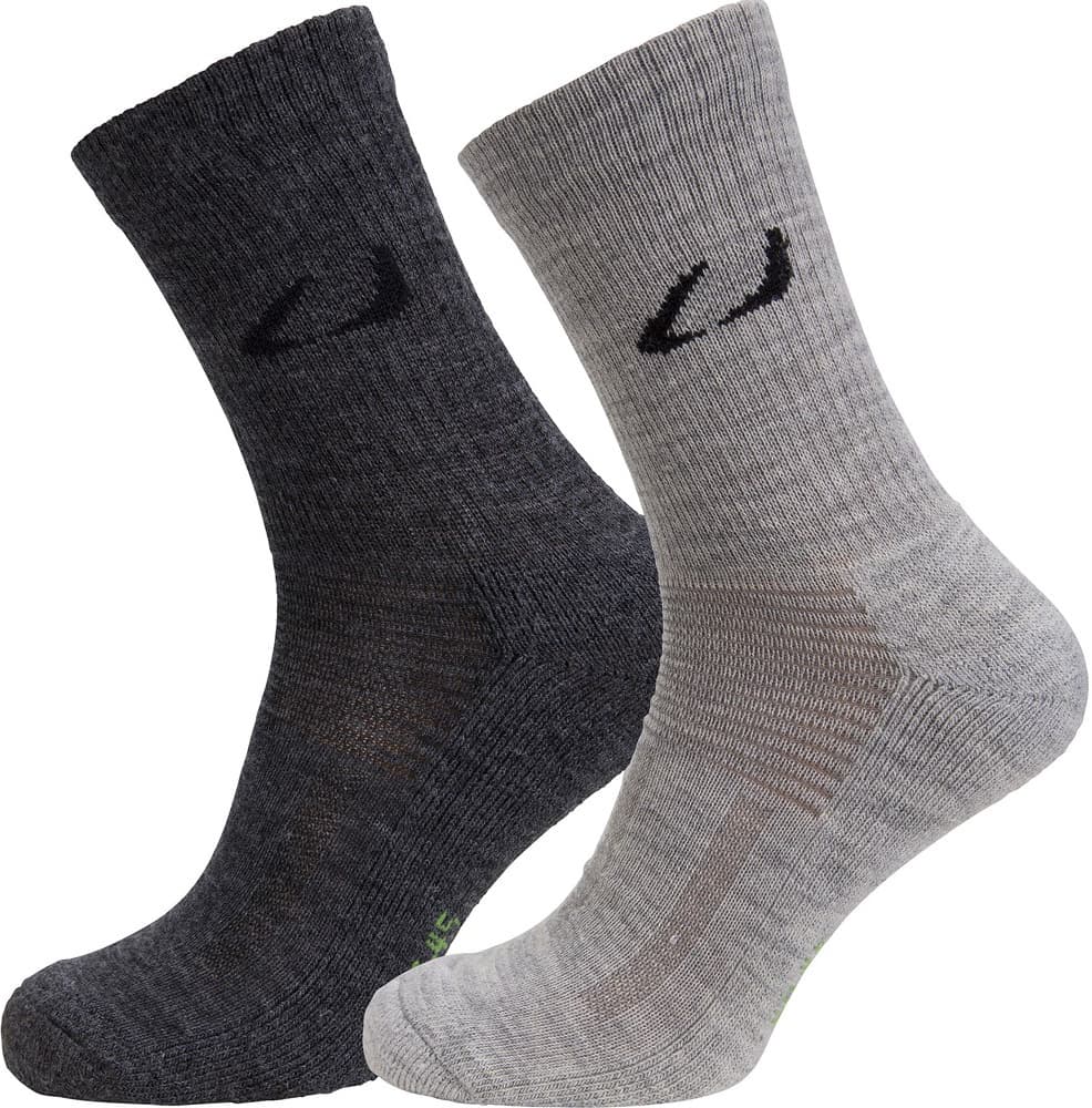 Allround 2-pack Charcoal melange/Grey melange, view: 1