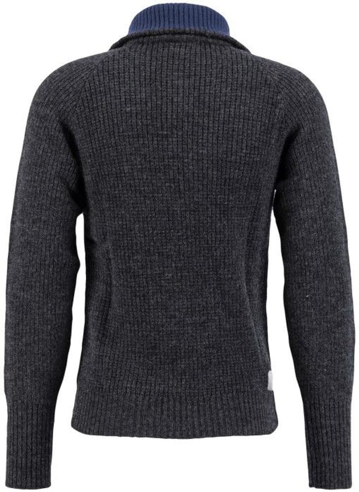 Rav Sweater w/zip Grey Melange, view: 1