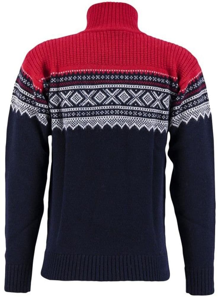 M's Marius Half Zip New Navy/Red/Vanilla, view: 1