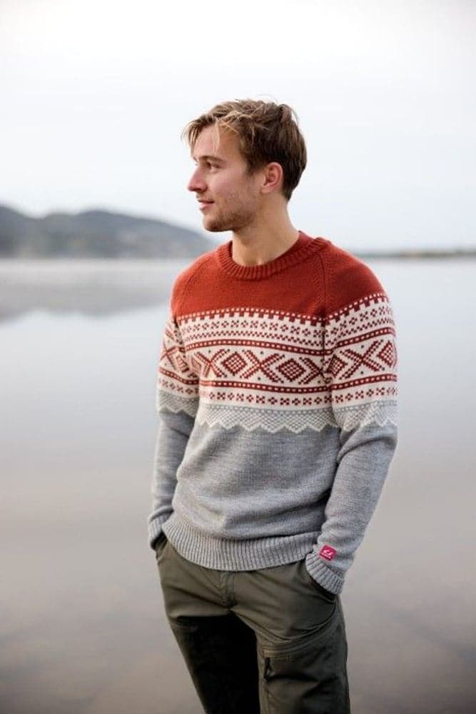 M's Marius Roundneck Arabian Spice/Vanilla/Grey Melange, view: 1