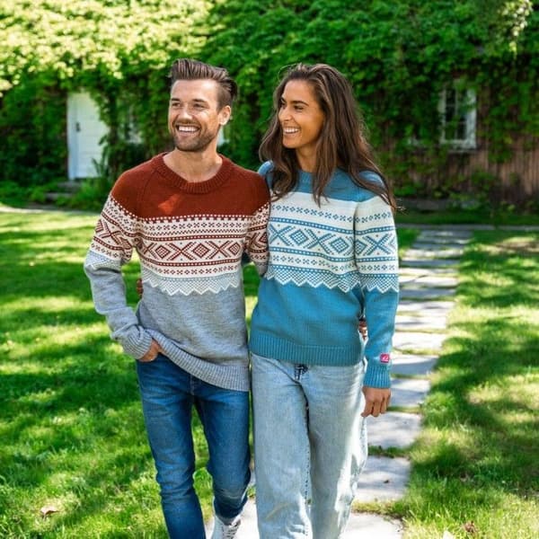 M's Marius Roundneck Arabian Spice/Vanilla/Grey Melange, view: 3