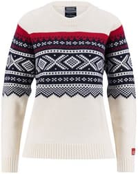 W's Marius Roundneck Vanilla/Ulvang Red/New Navy - view: 0