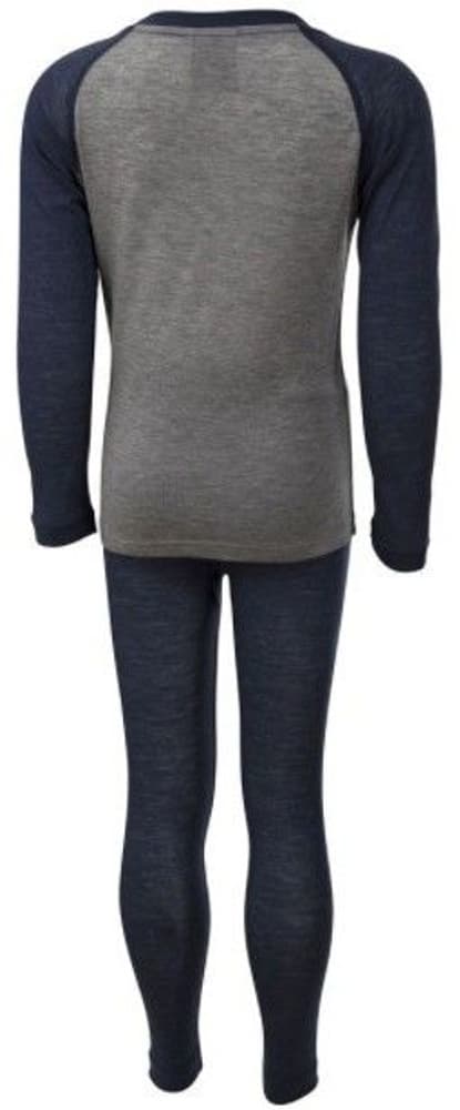 Kids Gausdal Undersett New Navy/Grey Melange, view: 1