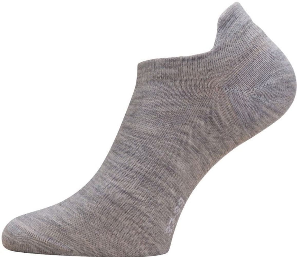 Everyday No Show Sock 2-PackUnisex Grey Melange, view: 0
