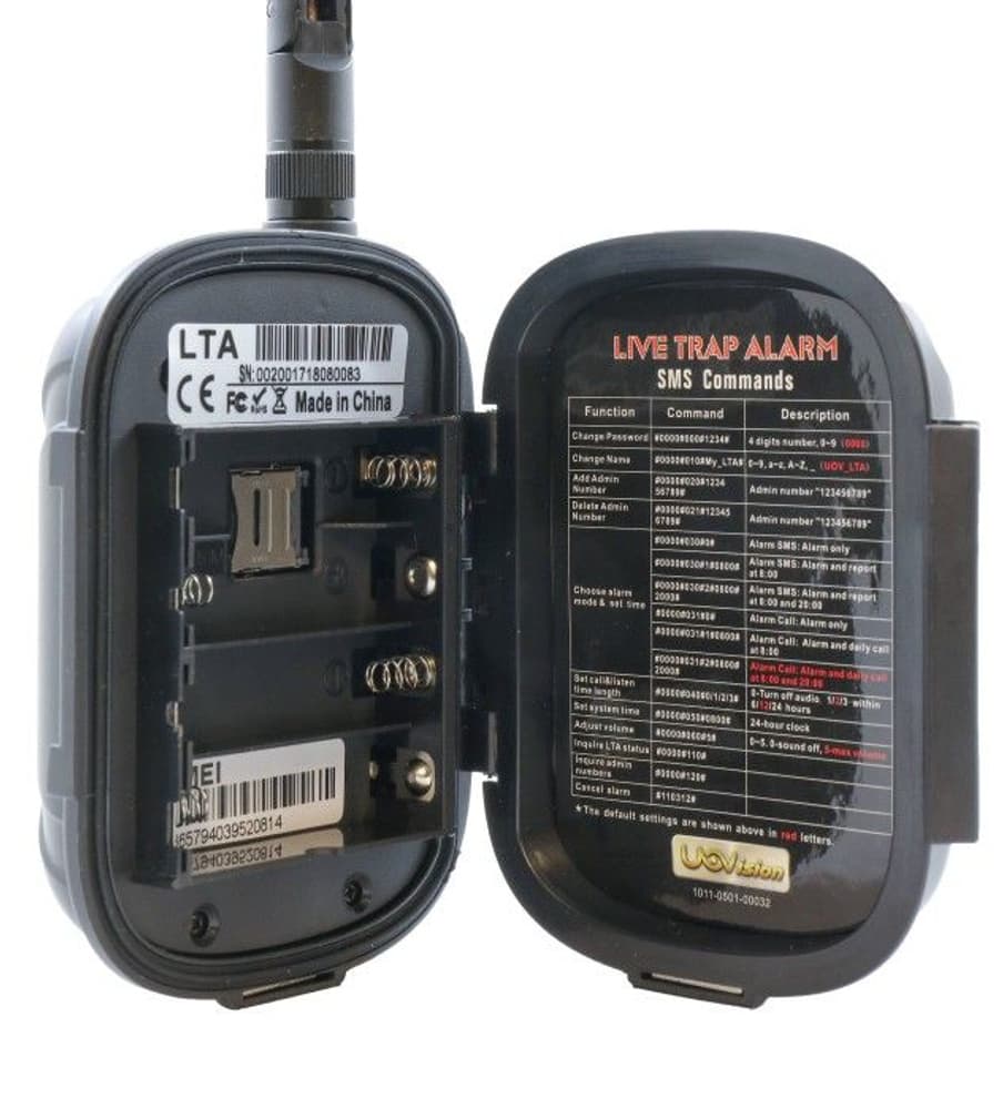 Uovision Live Trap Alarm – Magnetalarm for feller, view: 4