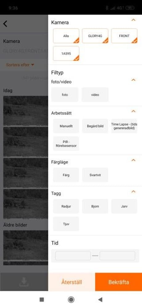 UOVision Glory 4G LTE Cloud APP - Vilt- og overvåkningskamera, view: 8