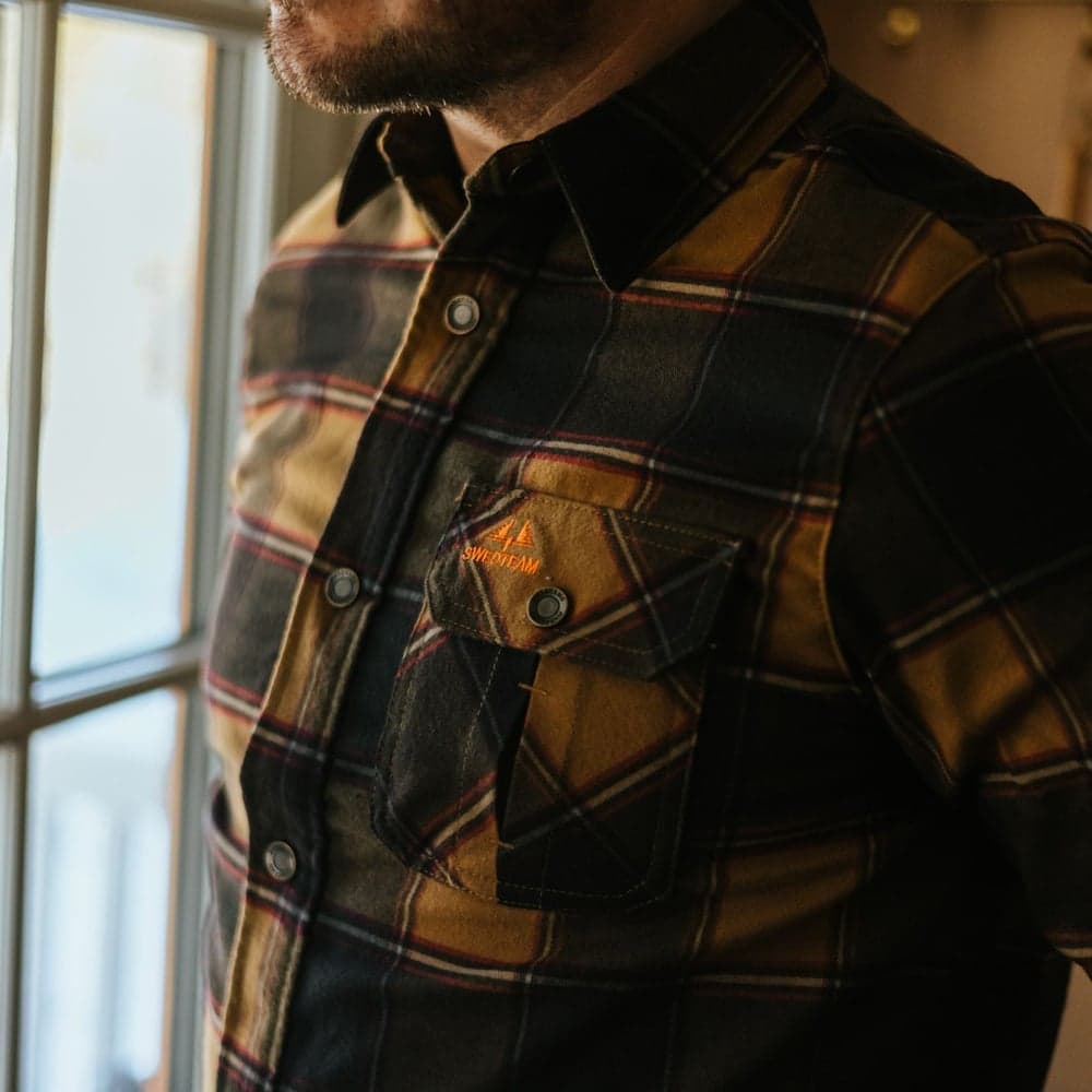 Crest Shirt Dark Sand, view: 5