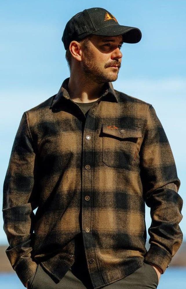 M's Lynx Wool Shirt Dark Sand, view: 6