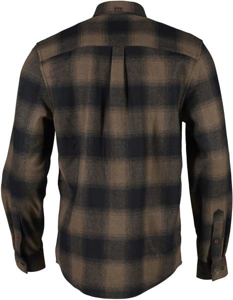 M's Lynx Wool Shirt Dark Sand, view: 2