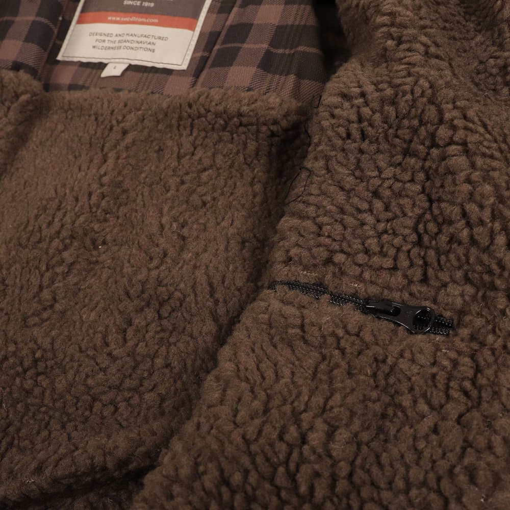 Crest M's Pile Shirt Brown, view: 3