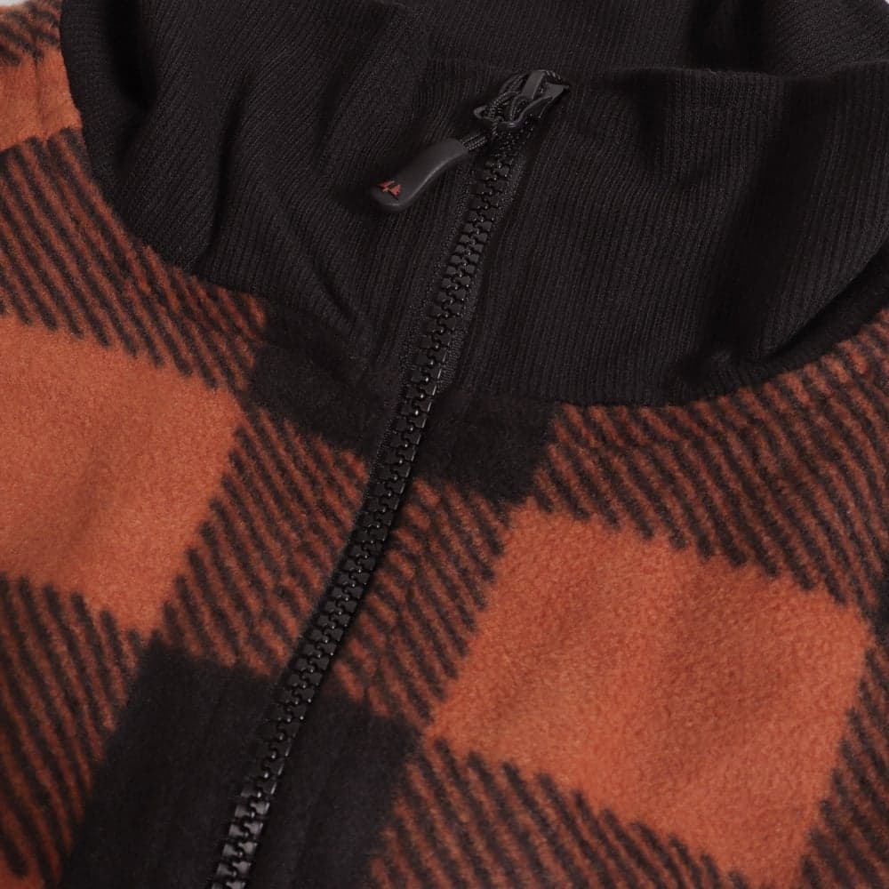 Lynx M Sweater Full-zip Orange, view: 2