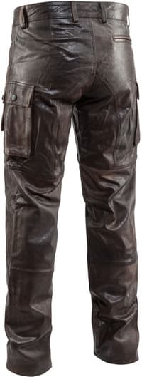 Bull Leather Trousers Men - view: 1