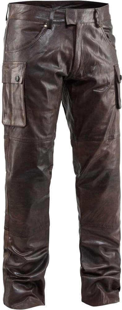 Bull Leather Trousers Men, view: 0