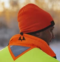 Protect Reversible Beanie Orange Neon - view: 2