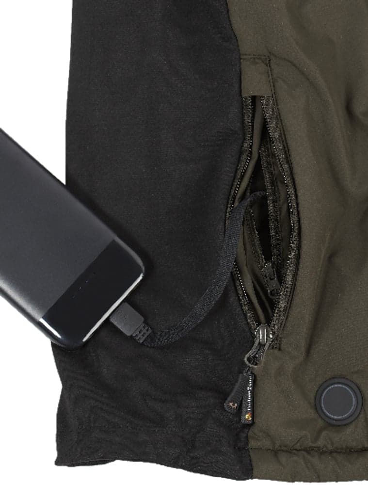 M's Alpha Pro Light Heat Vest Green, view: 2