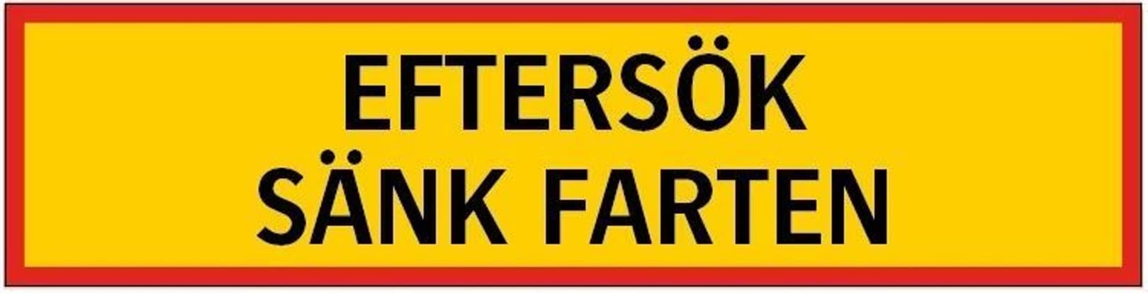 Refleksskilt Eftersök, view: 0