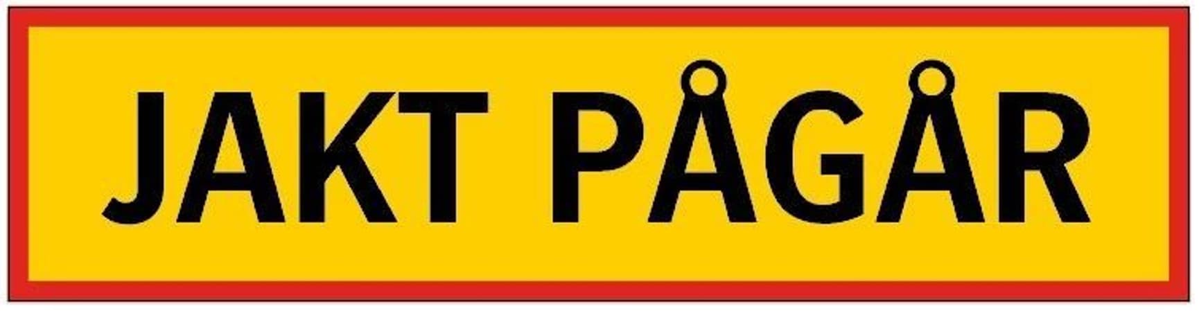 Reflexbanderoll Jakt Pågår, view: 0