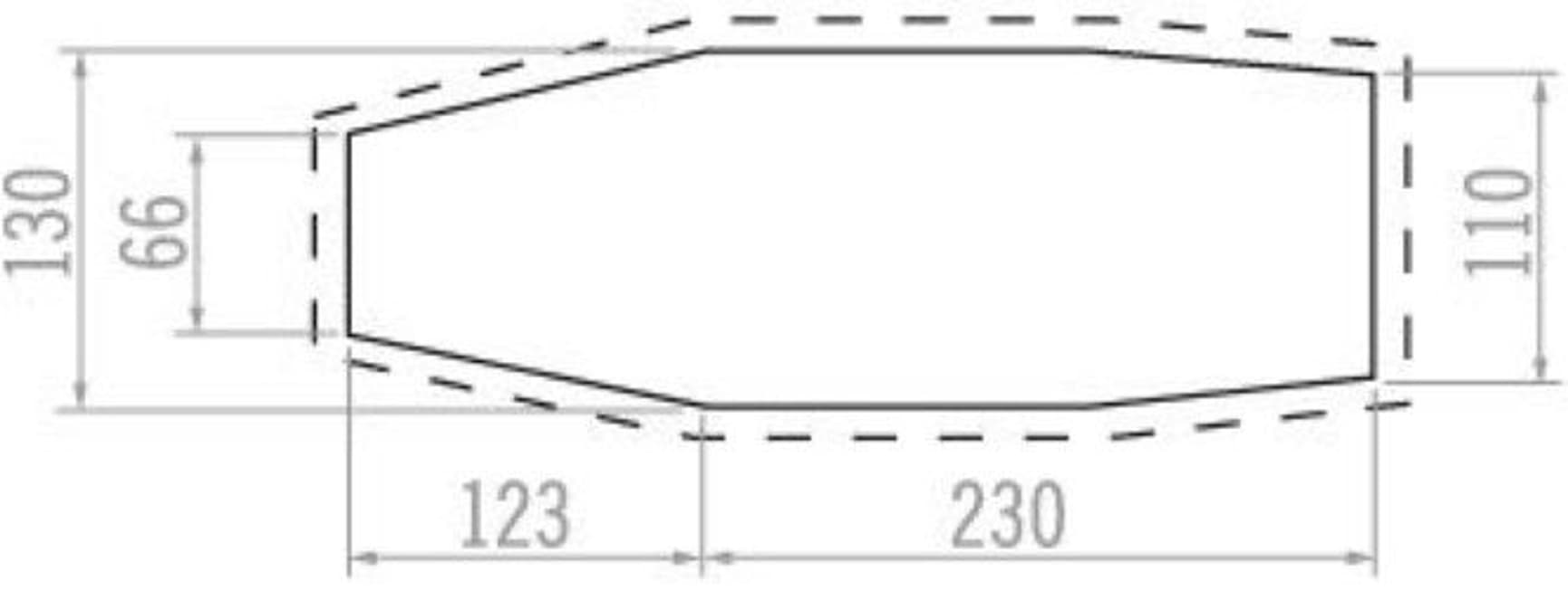 Footprint Arco 2P Bark, view: 1