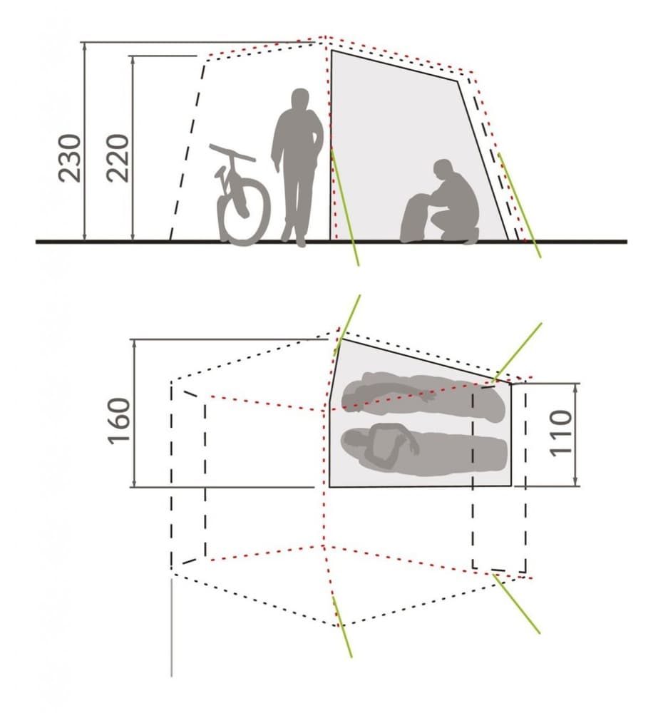 Drive Van Innertent Sand, view: 1