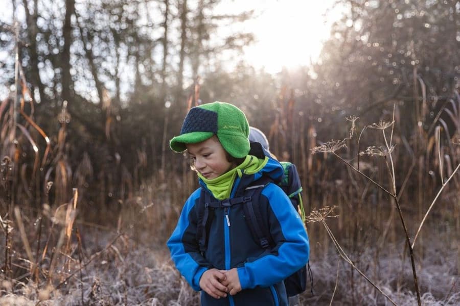 Kids Rondane Jacket Iv Crocus/Dark Sea, view: 6