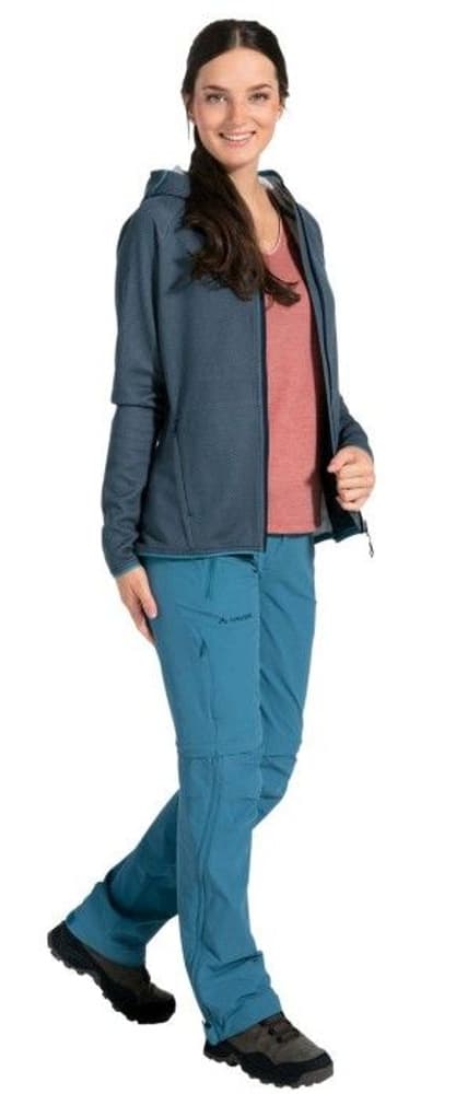 Women's Elope Fleece Jacket Stellblue, view: 2