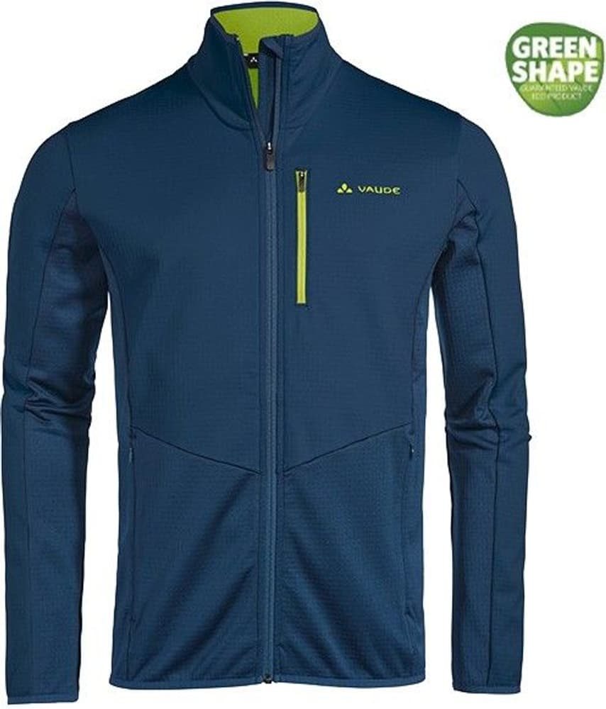 M's Back Bowl FZ Fleece Jacket Dark Blue, view: 0