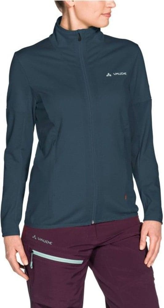 W's Back Bowl FZ Fleece Jacket Steelblue, view: 1