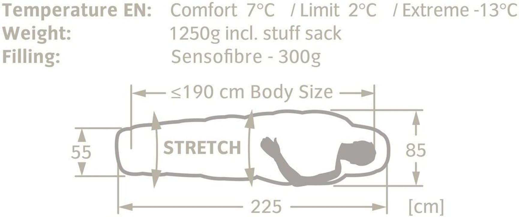 Meglis 300 Syntetsovepose 2°C Marigold, view: 1