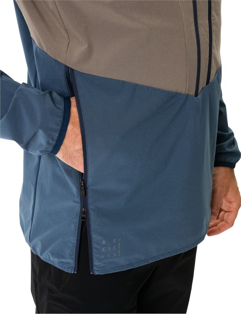 M's Tekoa Biobased Halfzip Jacket Stellblue, view: 5