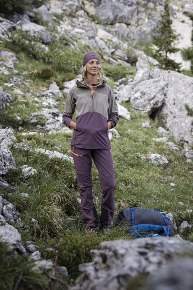 W's Tekoa Biobased Halfzip Jacket Blackberry, view: 6