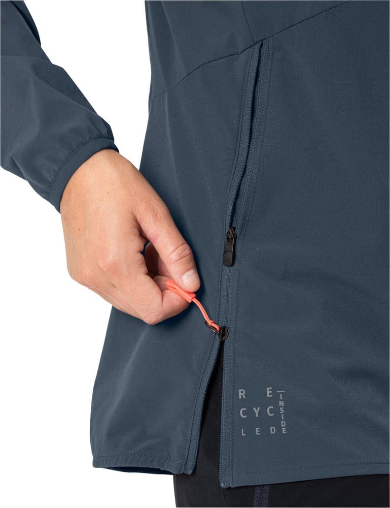 W's Tekoa Biobased Halfzip Jacket Stellblue, view: 5