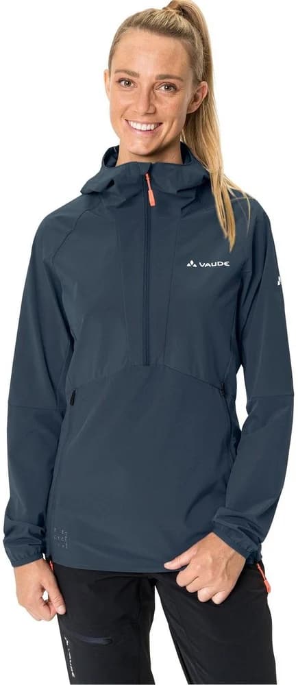 W's Tekoa Biobased Halfzip Jacket Stellblue, view: 2