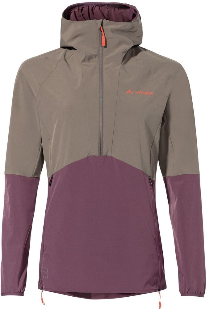 W's Tekoa Biobased Halfzip Jacket Blackberry, view: 0