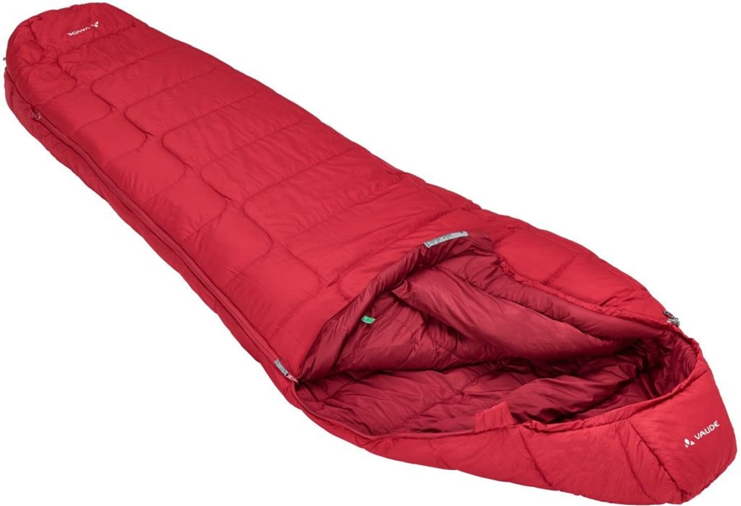 Sioux 800 Small 3-season Syntetisk sovepose -3 °C Dark Indian Red Høyre Zip, view: 0