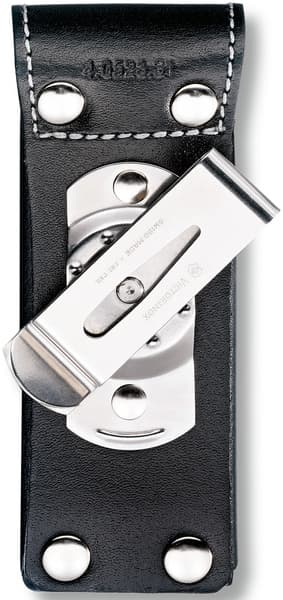 Belt Pouch Leather Black 6 Layer, view: 1